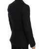 Dolce & Gabbana Elegant Black Silk Blend Sicilia Blazer