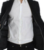 Dolce & Gabbana Elegant Black Silk Blend Sicilia Blazer