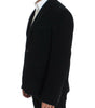 Dolce & Gabbana Elegant Black Martini Blazer Jacket