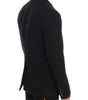 Dolce &amp; Gabbana Bordeaux Alpaga Two-Button Blazer Jacket