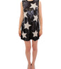 Dolce & Gabbana Masterpiece black crystal swarovski stars sheath dress