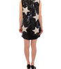 Dolce & Gabbana Masterpiece black crystal swarovski stars sheath dress
