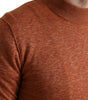 Dolce &amp; Gabbana Silk-Cashmere Orange Crew Neck Sweater
