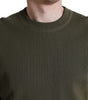 Dolce &amp; Gabbana Elegant Green Crew Neck Cotton Sweater