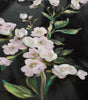 Dolce & Gabbana Black patent floral HANDPAINTED dress