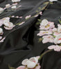 Dolce & Gabbana Black patent floral HANDPAINTED dress