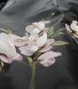 Dolce & Gabbana Black patent floral HANDPAINTED dress