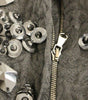 Dolce & Gabbana Black floral crystal embedded dress