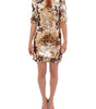 Dolce & Gabbana Masterpiece gold sequined crystal swarovski dress