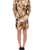 Dolce & Gabbana Masterpiece gold sequined crystal swarovski dress