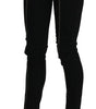 Dolce &amp; Gabbana Chic Black Low Waist Slim Fit Skinny Jeans