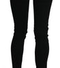 Dolce &amp; Gabbana Chic Black Low Waist Slim Fit Skinny Jeans