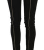 Dolce &amp; Gabbana Chic Black Low Waist Slim Fit Skinny Jeans