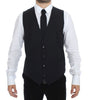 Dolce & Gabbana Gray Stretch Formal Dress Vest Gilet