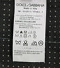 Dolce & Gabbana Gray Polka Dot Dress Vest Gilet Weste