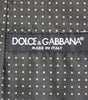 Dolce & Gabbana Gray Polka Dot Dress Vest Gilet Weste