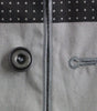 Dolce & Gabbana Gray Polka Dot Dress Vest Gilet Weste