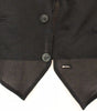 Dolce & Gabbana Black Wool Formal Dress Vest Gilet Jacket
