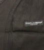Dolce & Gabbana Black Cotton Blend Dress Vest Gilet