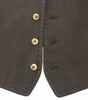 Dolce & Gabbana Black Cotton Blend Dress Vest Gilet