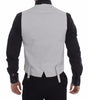 Dolce & Gabbana Beige Silk Blend Dress Formal Vest Gilet