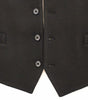 Dolce & Gabbana Black Cotton Dress Vest Blazer Jacket