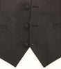 Dolce & Gabbana Gray Wool Stretch Dress Vest Blazer