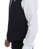 Dolce & Gabbana Blue Cotton Stretch Dress Vest Blazer