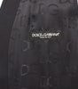 Dolce & Gabbana Gray Striped Wool Silk Dress Vest Gilet