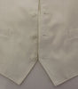 Dolce & Gabbana White Cotton Silk Blend Dress Vest Blazer