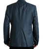 Dolce & Gabbana Elegant Green Martini Two-Piece Wool Suit