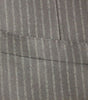 Dolce & Gabbana Black Striped Wool Single Breasted Vest