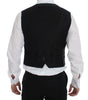 Dolce & Gabbana Gray Wool Blend Vest Gilet Weste