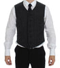 Dolce & Gabbana Gray Wool Blend Vest Gilet Weste