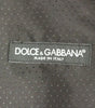 Dolce & Gabbana Gray Wool Blend Logo Vest Gilet Weste