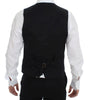 Dolce & Gabbana Gray Wool Formal Dress Vest Gilet Weste