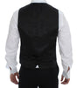 Dolce & Gabbana Gray Wool Formal Dress Vest Gilet Weste
