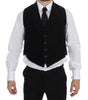 Dolce & Gabbana Black Manchester Single Breasted Vest