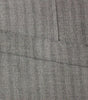 Dolce & Gabbana Gray Striped Wool Single Breasted Vest