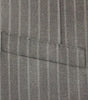 Dolce & Gabbana Gray Striped Wool Logo Vest Gilet Weste