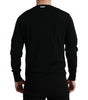 Dolce &amp; Gabbana Stunning Black Wool Sweater