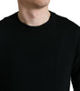Dolce &amp; Gabbana Stunning Black Wool Sweater