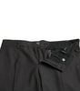 Dolce & Gabbana Dark Gray Stretch Slim Formal Pants