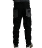 Dolce & Gabbana Black Gray slim Cotton Denim Jeans