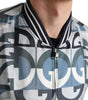 Dolce & Gabbana Multicolor Logo Print Bomber Blouson Jacket