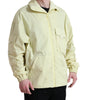 Dolce & Gabbana Yellow Nylon Collared Full Zip Parka Jacket