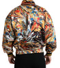 Dolce & Gabbana Multicolor Abstract Polyester Bomber Jacket