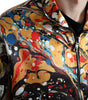 Dolce & Gabbana Multicolor Abstract Polyester Bomber Jacket