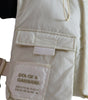 Dolce & Gabbana Yellow Nylon Hooded Sportswear Vest Jacket