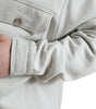 Dolce & Gabbana Grey Cotton Button Down Collared Coat Jacket